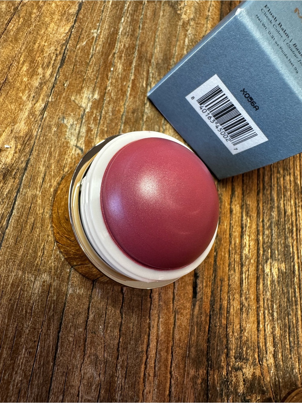 Merit Flush Balm Cheek Color — Blue Packaging